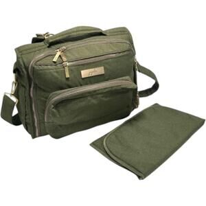 Jujube Women's Olive Convertible Satchel Backpack Diaper Bag with Lining Pad